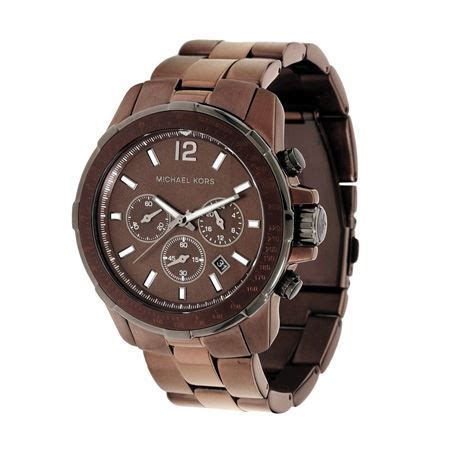 montre michael kors marron|montre Michael Kors homme.